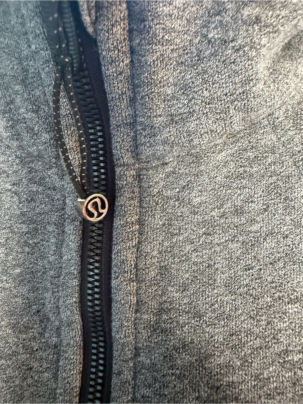 lululemon athletica Charcoal Gray Full-Zip Hooded Sweatshirt - Picture 2 of 8
